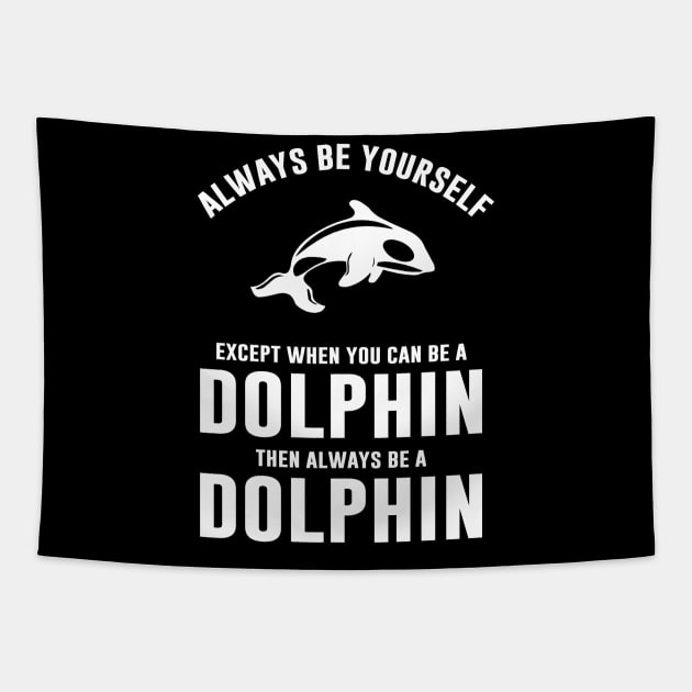 Dolphin Lover Tapestry by sunima