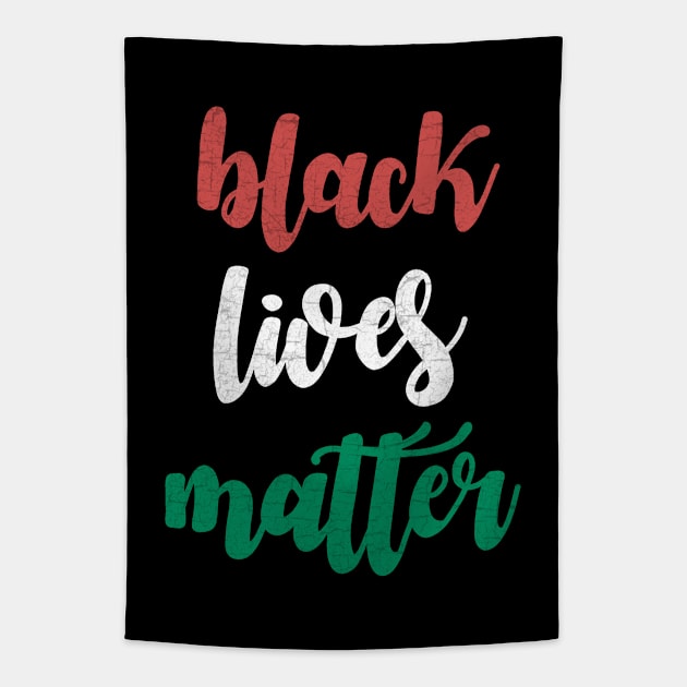 Black lives matter Tapestry by valentinahramov