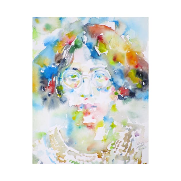 SIMONE WEIL - watercolor portrait.1 by lautir