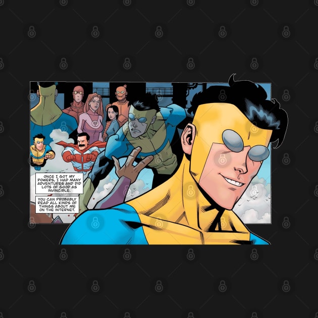 invincible comic scene by super villain