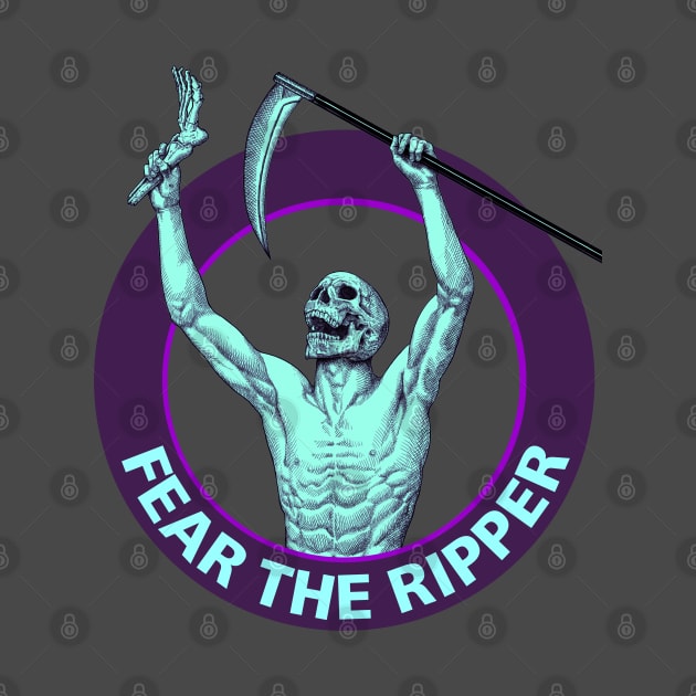 Fear the ripper, heel hook, foot lock by undersideland