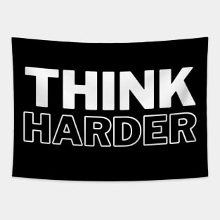 Think Harder Tapestry