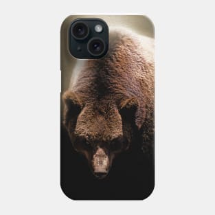 Grizzly Bear Animal Wildlife Forest Nature Hunt Adventure Graphic Digital Painting Phone Case