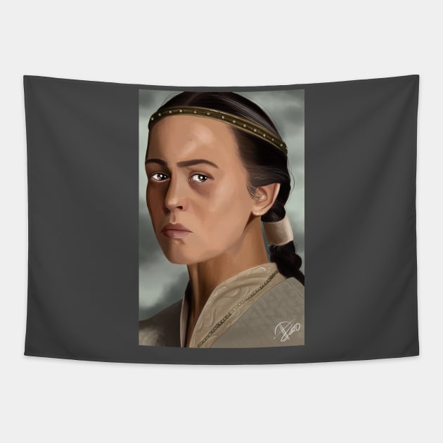 The Last Kingdom Lady Aelswith Tapestry by OCDVampire