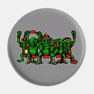 Fantasy Football Goblin Team - Red Pin