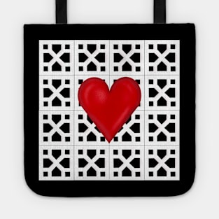 Breeze Block Love Tote