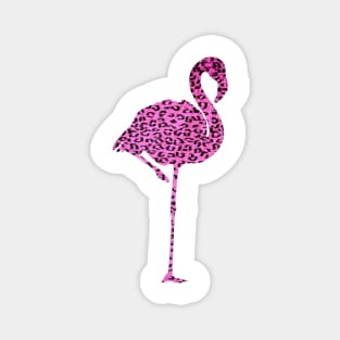 Pink Leopard Spots Magnet