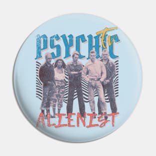 Psychic Tv Vintage 1981 // Alienist Original Fan Design Artwork Pin