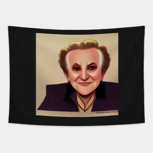 Madeleine Albright | Comics Style Tapestry