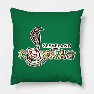 Cleveland Cobras Soccer Pillow