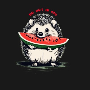 a small cute hedgehog T-Shirt
