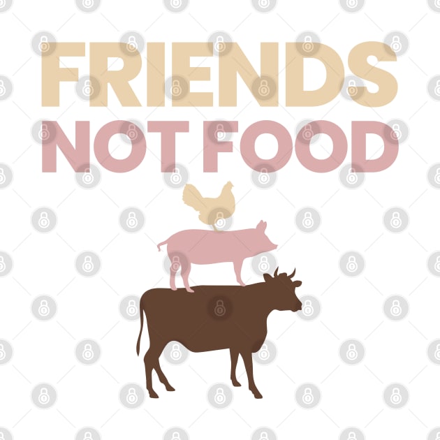 Friends Not Food by HobbyAndArt