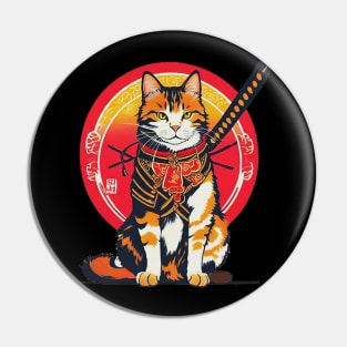 Cat Ronin Pin