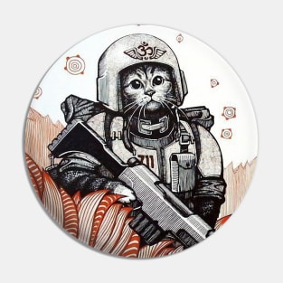 Imperial Cat Guardsman Pin