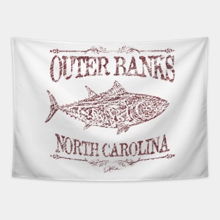 Outer Banks, NC, Bluefin Tuna Tapestry