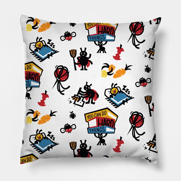 Bug Pattern Pillow by Acid-Redux