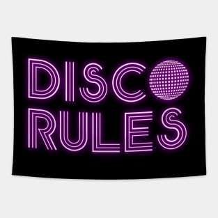 Disco Rules Tapestry