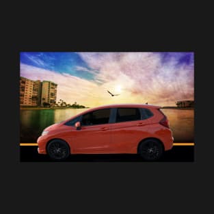 Honda Fit at The Beach T-Shirt