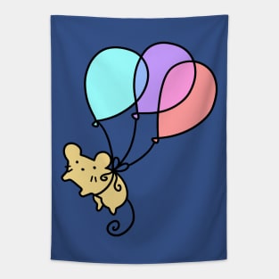 Pastel Balloon Mouse Tapestry