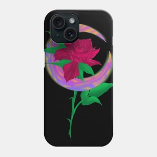 Moon Rose Phone Case