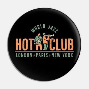 International Vintage Jazz Club Pin