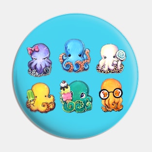 Octo-Puffs Pin