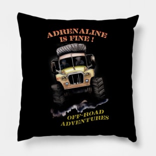 Adrenaline -Off-road Pillow