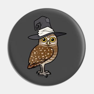 Burrowing Owl Witch Pin