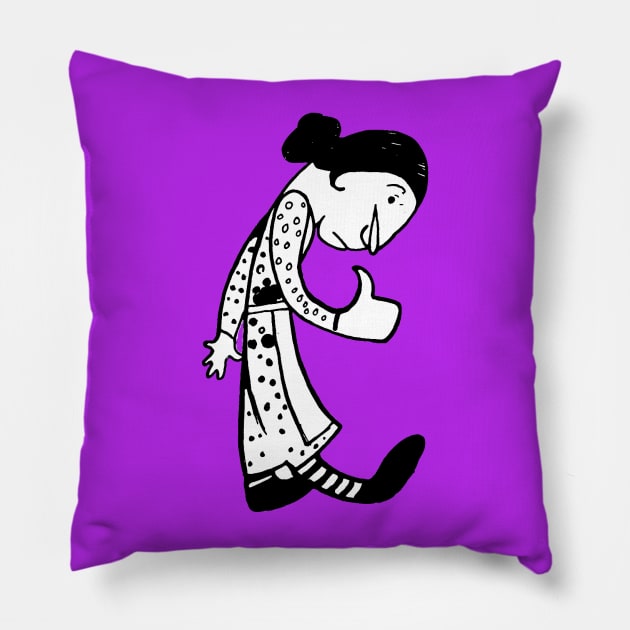 Thumbs up Pillow by jhootgoods