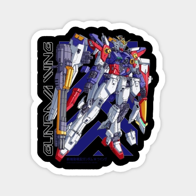 Gundam Wing Magnet by Shapwac12