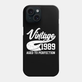 Vintage 1989 Aged To Perfection Phone Case