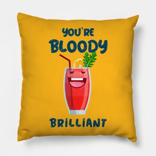 Your Bloody Brilliant Drink Pillow