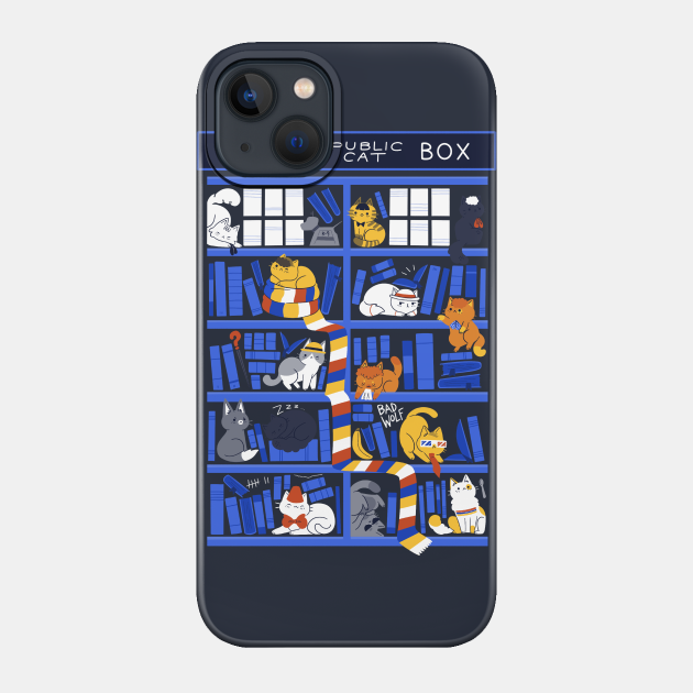Library Box Who - Doctor Who - Phone Case