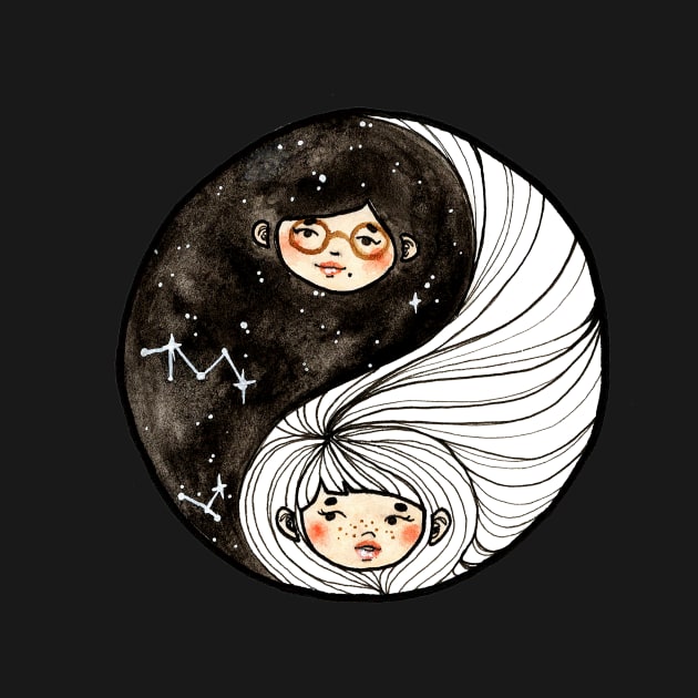 Ying Yang Sisters by jessthechen