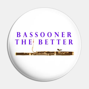 Bassoon Player Bassoonist Symphony Orchestra Woodwind Gift Pin