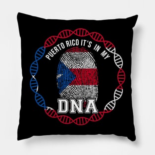 Puerto Rico  It's In My DNA - Gift for Puerto Rican From Puerto Rico Pillow
