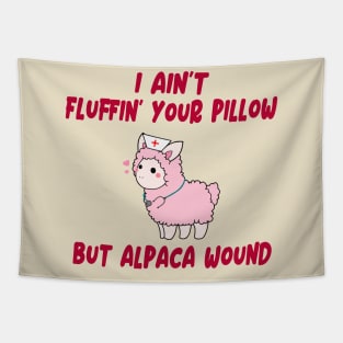 Alpaca Wound Tapestry