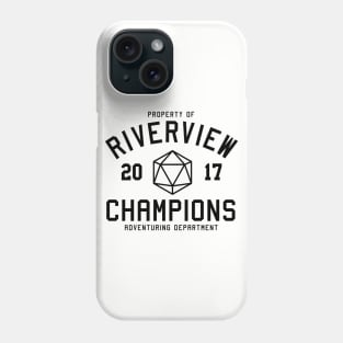 Riverview Champions Adventuring Dept. (Dark) Phone Case