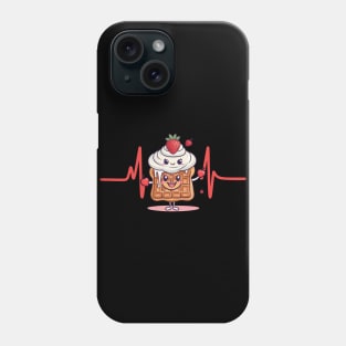 Waffle Heartbeat adorable Phone Case