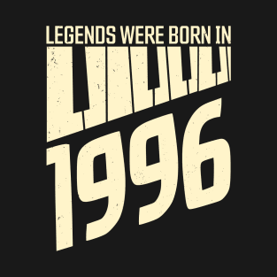 1996 Birthday Vintage Piano Pianist T-Shirt