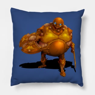 Potbellied Warforged Pillow