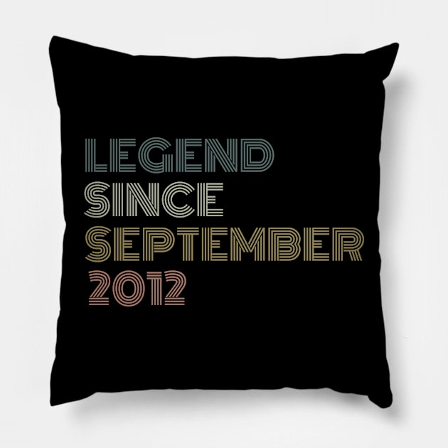 Legend since September 2012 Pillow by undrbolink