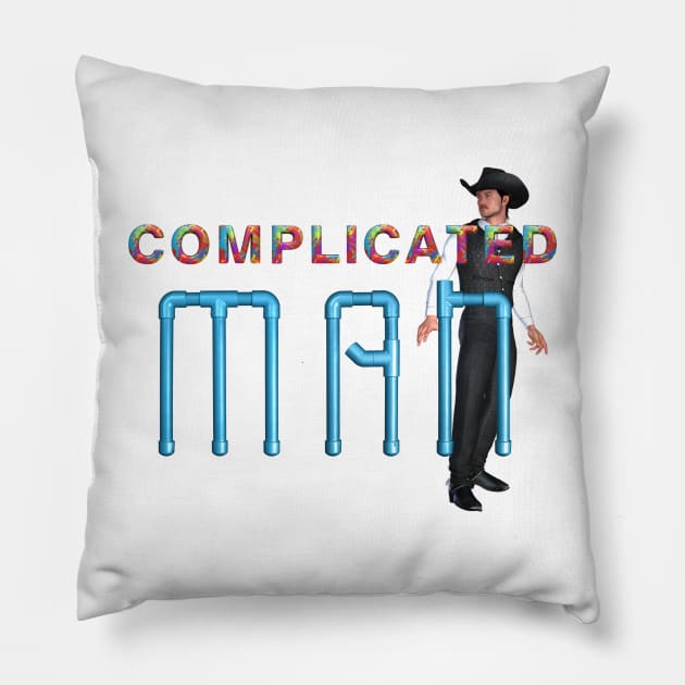 Complicated Man Pillow by teepossible