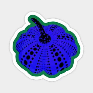 Polka Dot Pumpkin Magnet