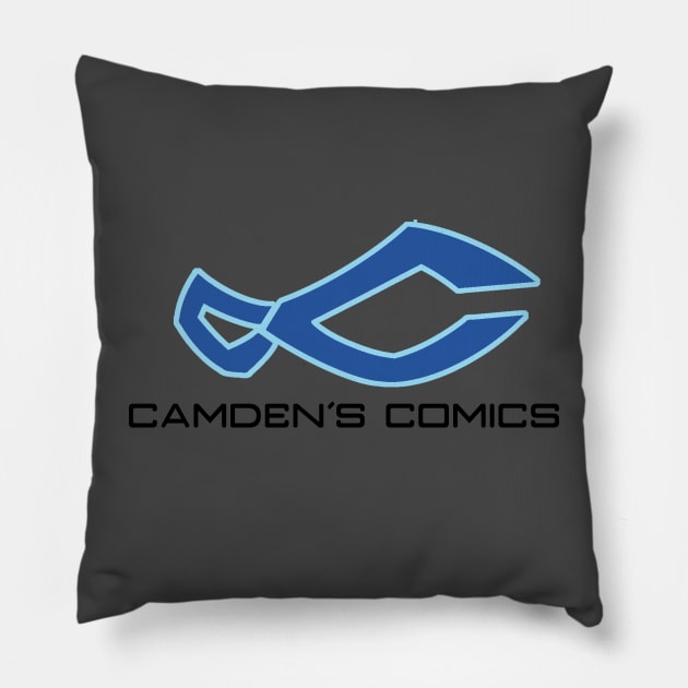 Camden’s Comics Logo Pillow by RBrady88