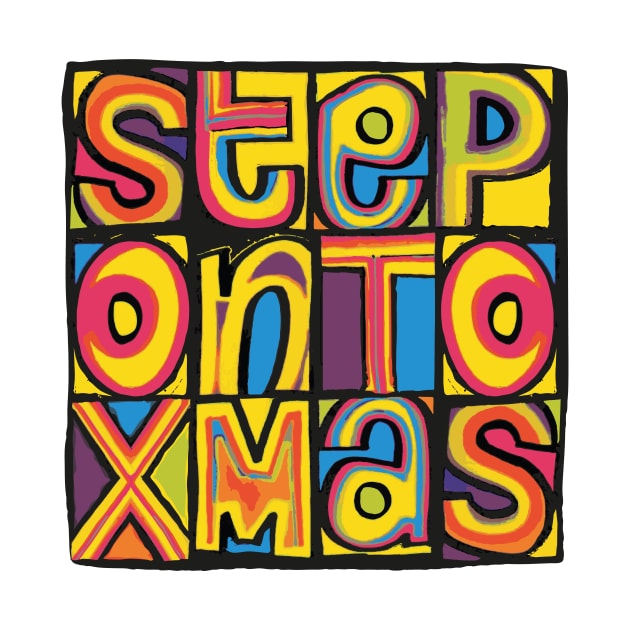 'Step On' to Xmas Happy Monday Style Design by LTFRstudio