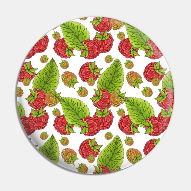 Raspberries Pin by Designoholic