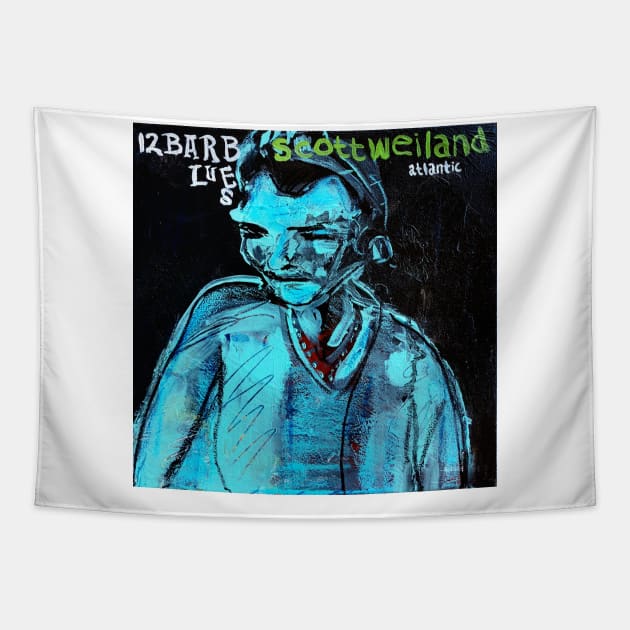 Scott Weiland - 12 Bar Blues Tapestry by ElSantosWorld