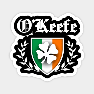 O'Keefe Shamrock Crest Magnet