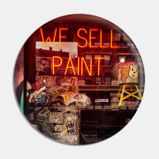 We Sell Paint, Soho, Manhattan, New York City Pin